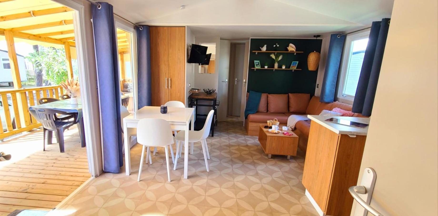 Mobil-Home Le Cocon Fun Pass Non Inclus Canet-en-Roussillon Dış mekan fotoğraf