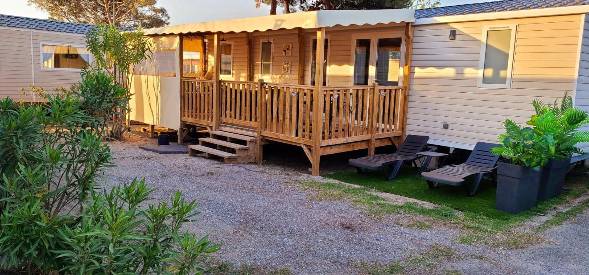 Mobil-Home Le Cocon Fun Pass Non Inclus Canet-en-Roussillon Dış mekan fotoğraf